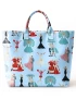 White Christmas PVC Tote Bag