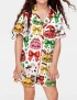 Christmas Dumpling Pajama Set For Kids