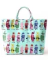 Queen Elizabeth II Rainbow PVC Tote Bag