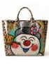 Leopard Snowman PVC Tote Bag