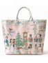 Nutcracker Ballet Christmas PVC Tote Bag