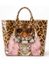 Leopard Tiger PVC Tote Bag