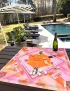 Neoprene Champagne Mahjong Mat