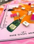 Neoprene Champagne Mahjong Mat