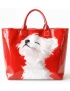 Bichon Frise Dog PVC Tote Bag