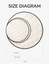 Halloween Quilted Round Rug