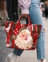 Cute Santa PVC Tote Bag