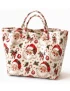 Vintage Santa Christmas PVC Tote Bag