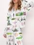 Charleston Silky Satin Pajama Set For Women