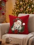 Christmas Santa Claus Pillow Cover