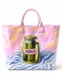 Vibrant Pickles Jar PVC Tote Bag