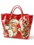 Reindeer Santa Boop PVC Tote Bag