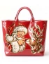Reindeer Santa Boop PVC Tote Bag