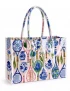 Chinoiserie Tennis PVC Tote Bag