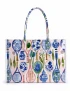 Chinoiserie Tennis PVC Tote Bag