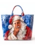 Funny Nicolas Santa Christmas PVC Tote Bag