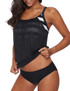 sheshow Side Tie Up Splicing Two-Piece Tankini Set