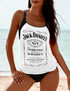 Whiskey Tankini Set For Women
