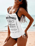 Whiskey Tankini Set For Women