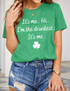 sheshow St Patrick's Day Drinking Unisex Tee 