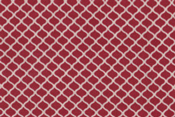 Quatrefoil Dark Red