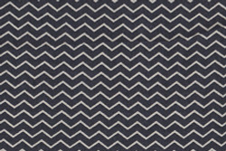 Chevron Navy Off White