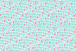 Oval Dots Aqua