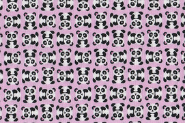 Panda Bear Pink