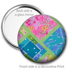 Ocean Patch Pocket Mirror Ocean Patch Pocket Mirror