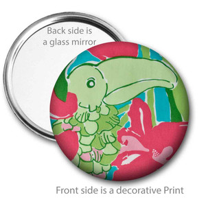 Toucan Pocket Mirror Toucan Pocket Mirror