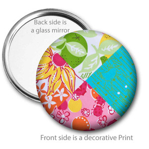 Tropical Patch Pocket Mirror Tropical Patch Pocket Mirror