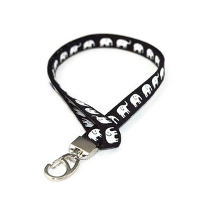 Elephant Fabric Lanyard Picture 1 Elephant Fabric Lanyard Picture 1