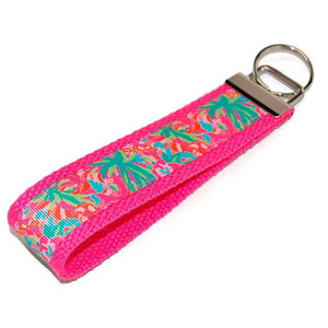 Tropical Rose Keychain Your Choice of Accent Color and Size Tropical Rose Keychain Your Choice of Accent Color and Size