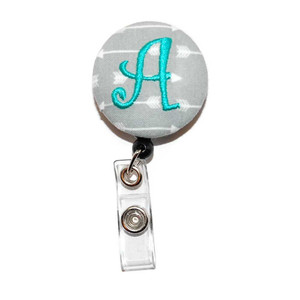 gray arrow personalized id badge reel gray arrow personalized id badge reel