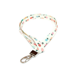 Pineapple Fabric Lanyard Picture 1 Pineapple Fabric Lanyard Picture 1