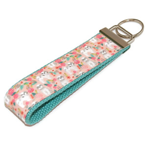 Shih Tzu Floral Keychain Shih Tzu Floral Keychain