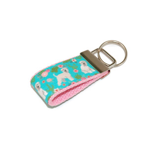 Irish Wheaten Terrier Dog Mini Keychain Irish Wheaten Terrier Dog Mini Keychain