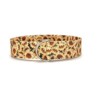 Sunflowers Fabric Belt Picture 1 Sunflowers Fabric Belt Picture 1