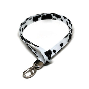 Cow Print Lanyard Picture 1 Cow Print Lanyard Picture 1