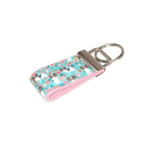 Papillon Dog Fabric Mini Keychain Picture 1 Papillon Dog Fabric Mini Keychain Picture 1