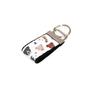 Dogs Pitbull Terrier Mini Keychain  Picture 1