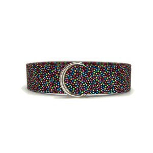 Colorful Polka Dots Fabric Belt Picture 1 Colorful Polka Dots Fabric Belt Picture 1