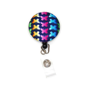 rainbow butterflies id badge reel picture 2 rainbow butterflies id badge reel picture 2