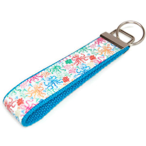 Octopus Multi Color Sea Life Keychain Picture 1 Octopus Multi Color Sea Life Keychain Picture 1
