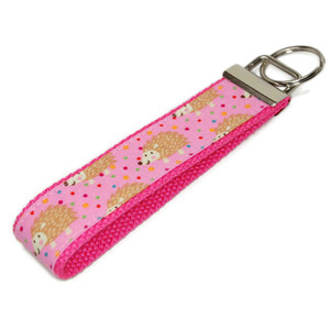 Pink Hedgehog Keychain Picture 1 Pink Hedgehog Keychain Picture 1