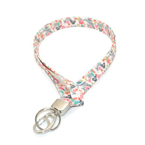 mini schnauzer fabric lanyard mini schnauzer fabric lanyard