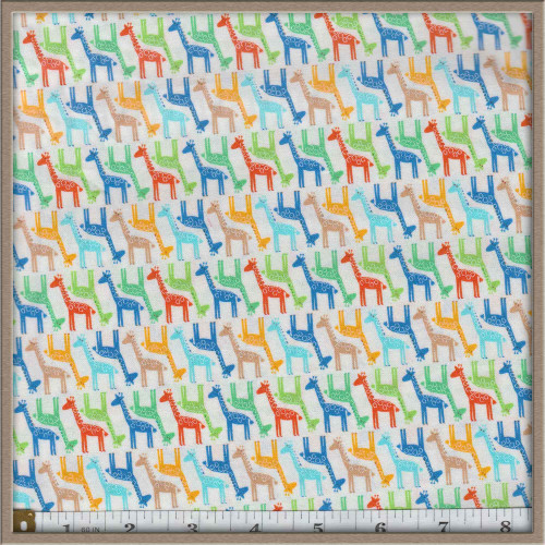 Colorful Giraffes