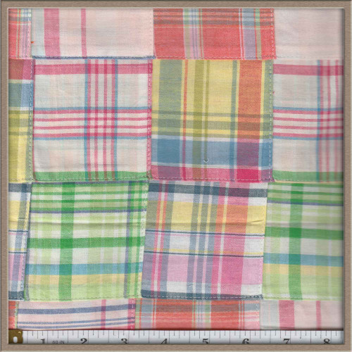 Colorful Madras Patchwork