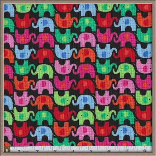 Colorful Elephants
