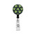 shamrock id badge reel with mylar cover